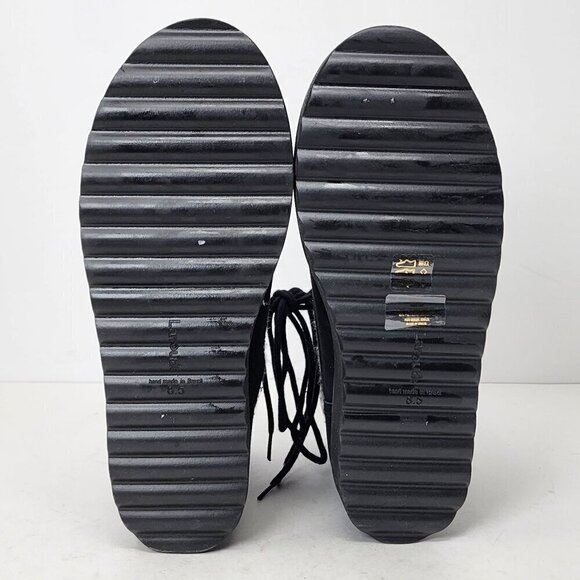 Larroude Vail Boot In Black Tweed and Suede, Women's 8.5 - Picture 11 of 11